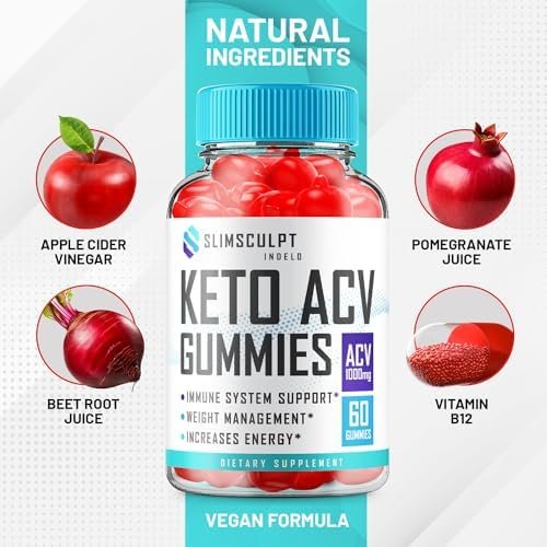 (2 Pack) Slimsculpt Keto ACV Weight Loss Gummies - Advanced Formula ...